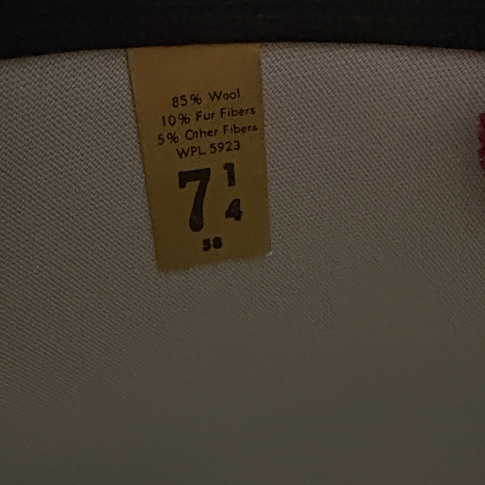 Keyston De Lux Vintage Brown Western Hat - Picture 6 of 6
